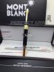 Perfect Replica Montblanc JFK Gold Clip Black Rollerball Pen (4)_th.jpg
